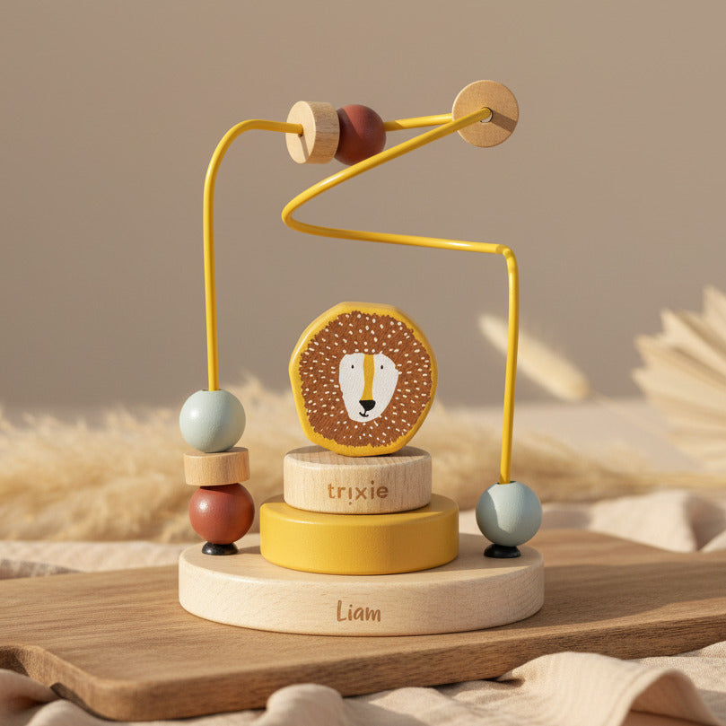 Wooden Motor Skills Loop - Mr. Lion | Trixie