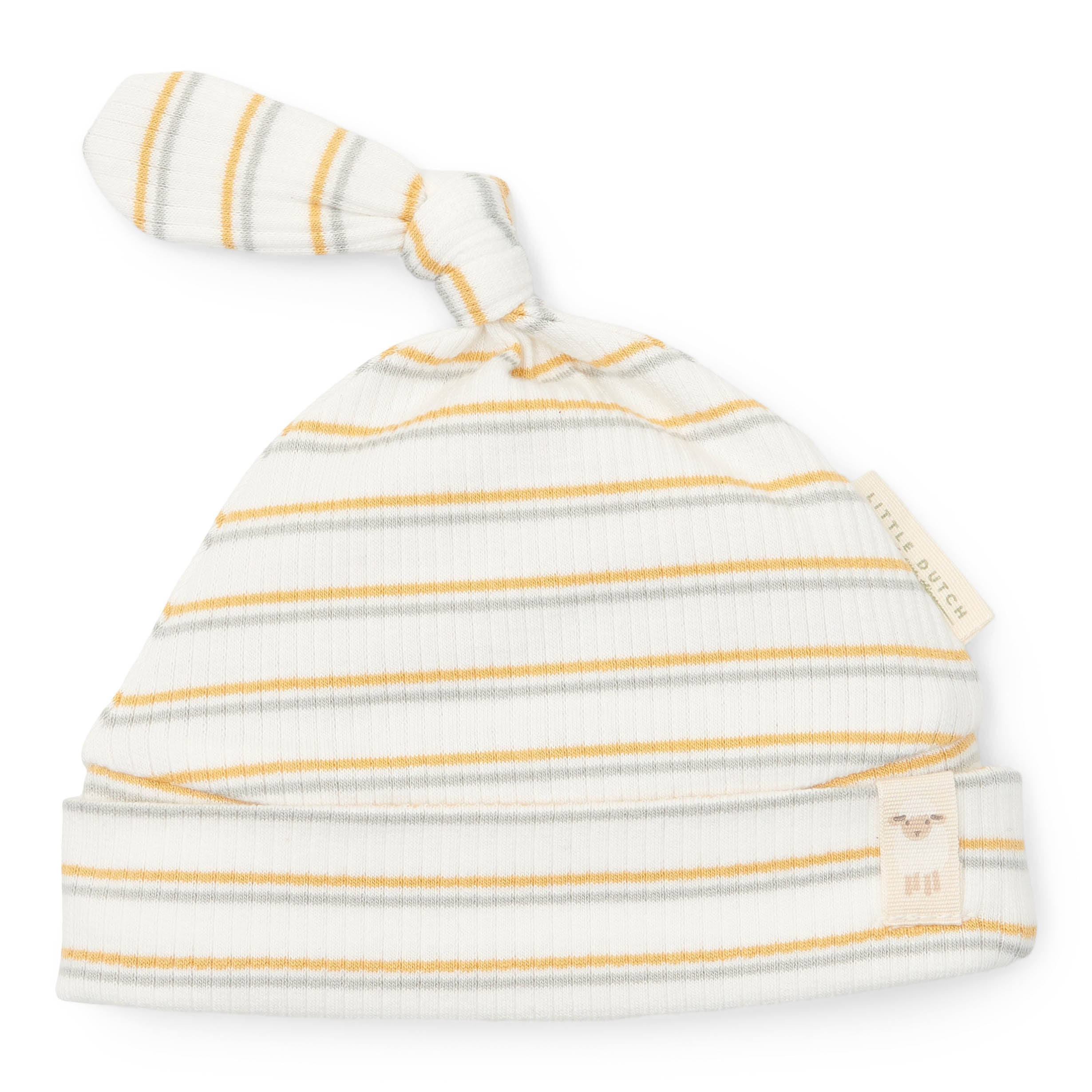 Gestreepte muts - 0-3 maanden - Little Farm | Little Dutch