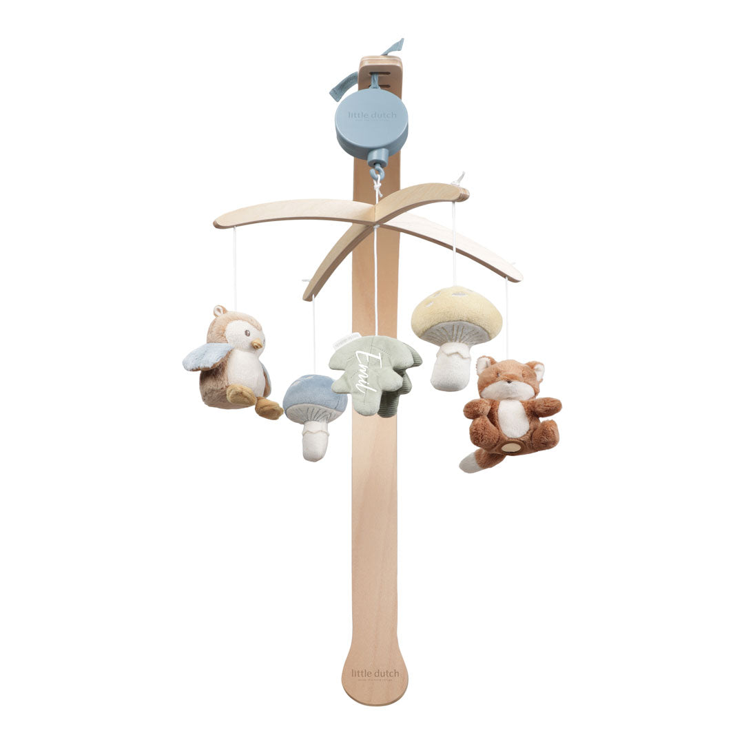 Wooden musical mobile Forest Friends | Little Dutch