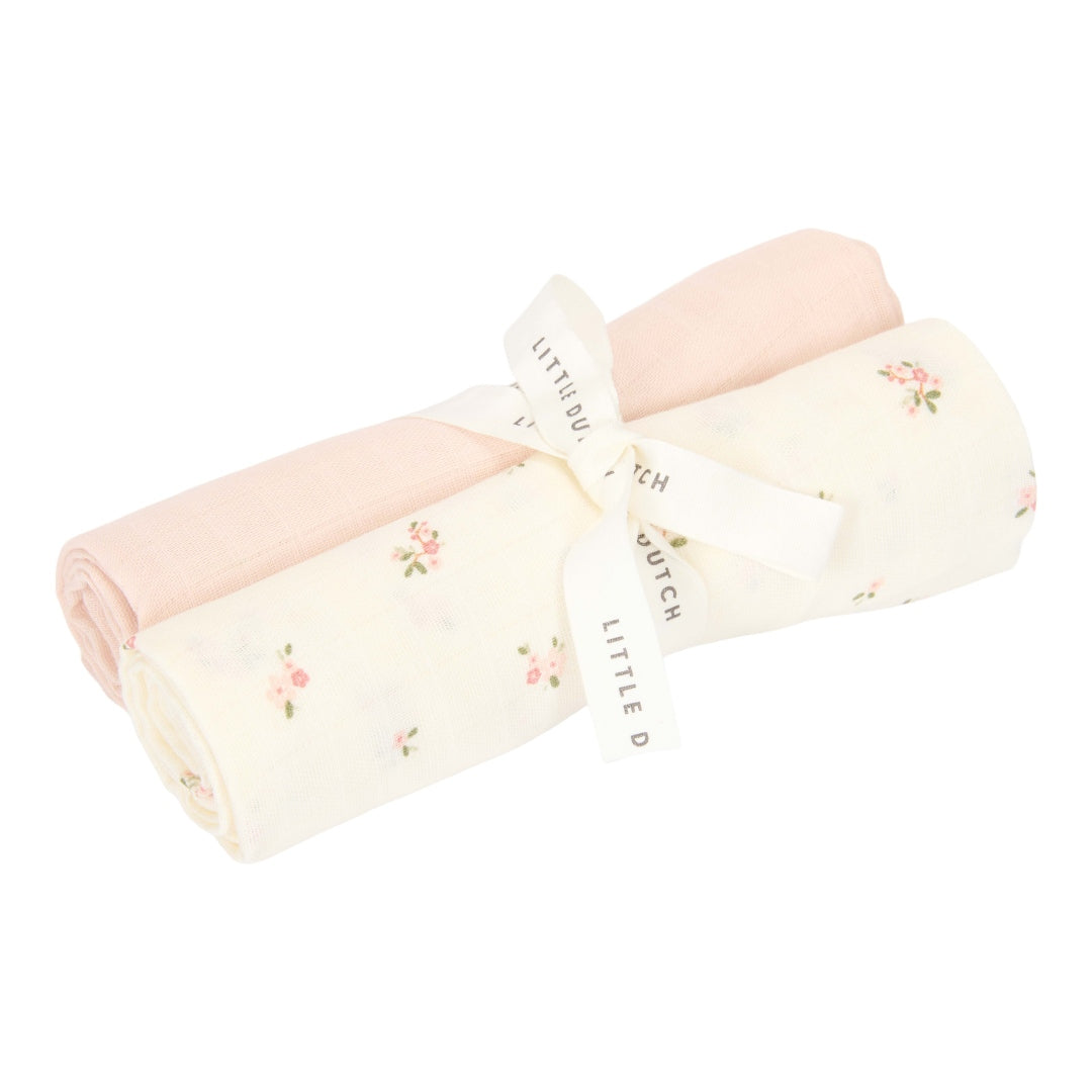 Muslin cloth swaddles 70 x 70 cm Fairy Blossom / Blossom | Little Dutch