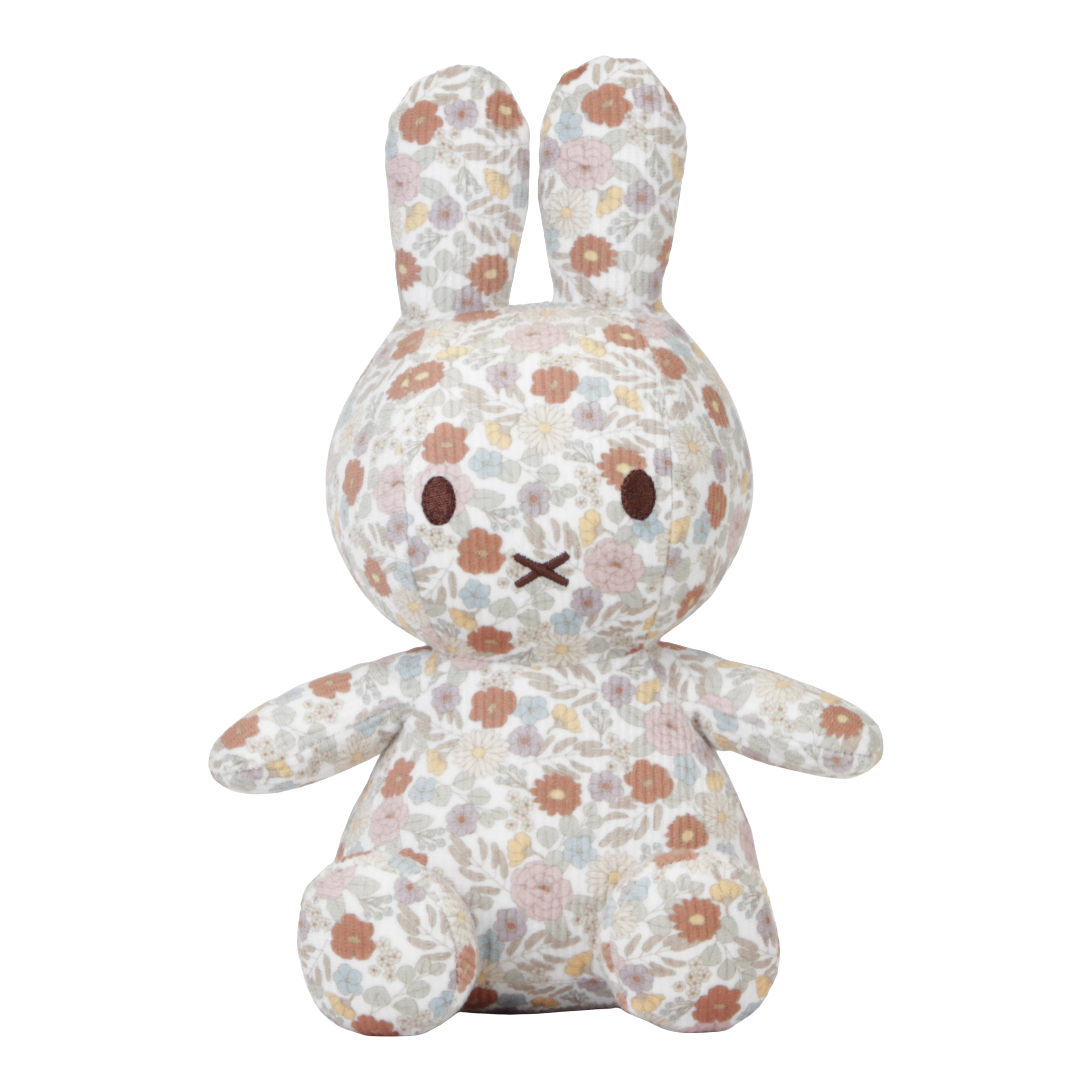 Kuscheltier Hase Vintage Little Flowers Allover, 25 cm x Miffy