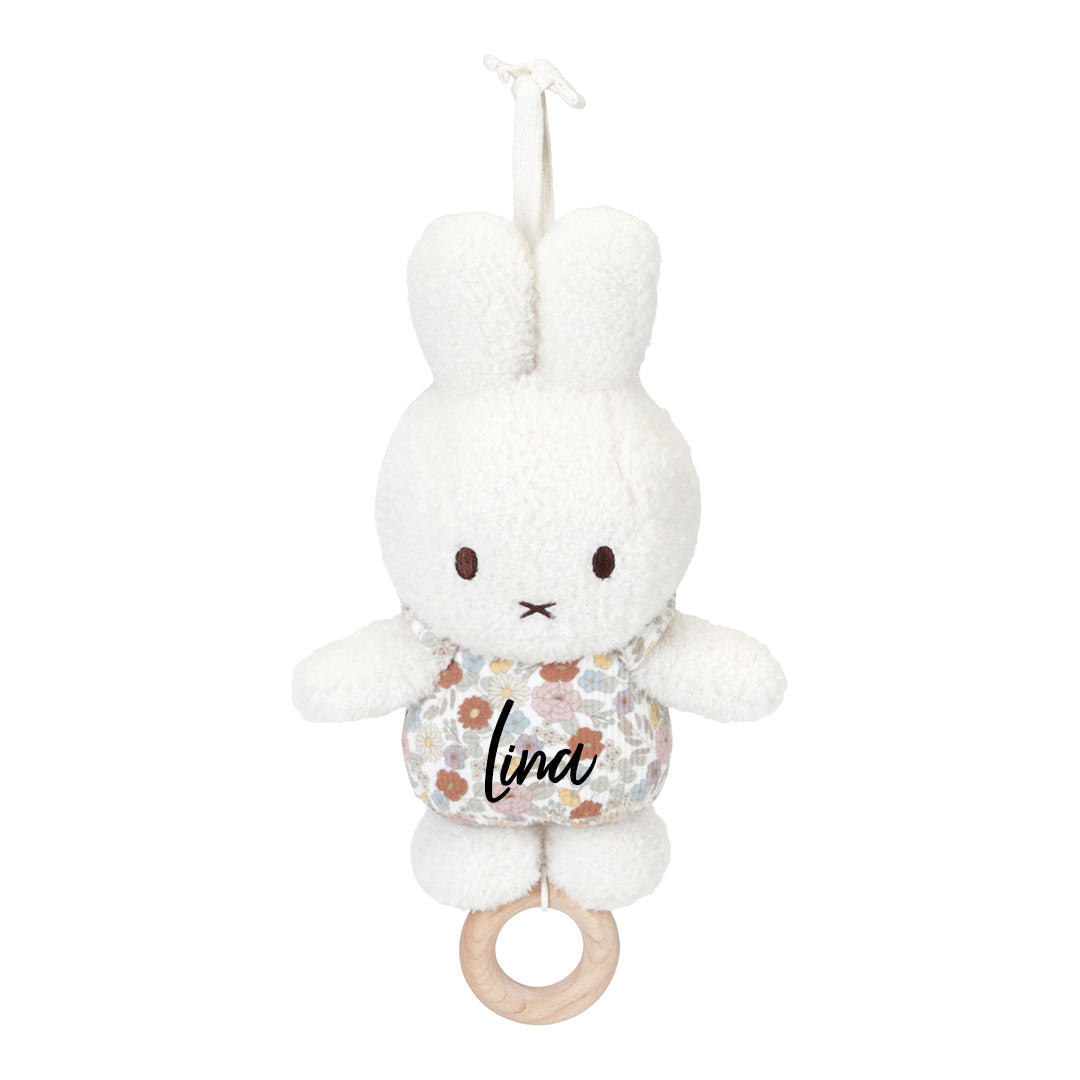 Muziekdoos Konijn Vintage Kleine Bloemen | Little Dutch x Nijntje