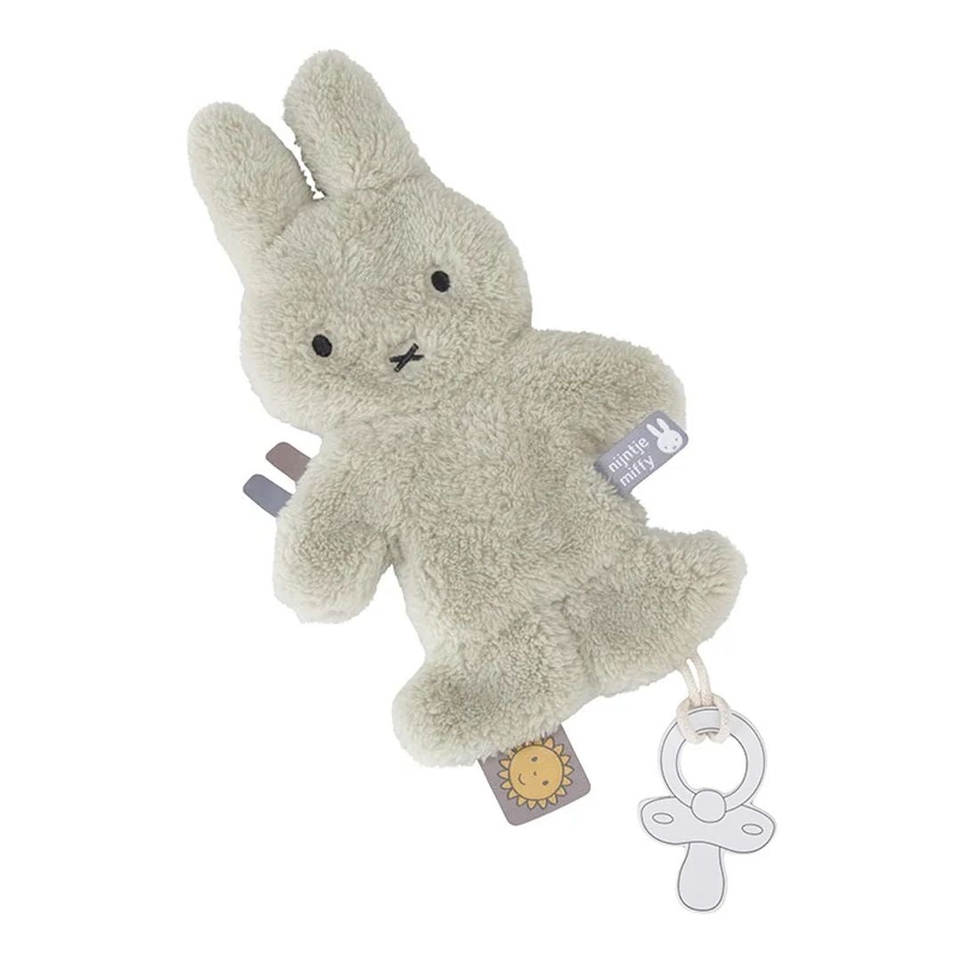 Schnullertuch Fluffy grün | Miffy x Tiamo