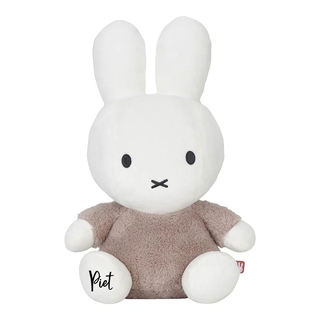 Kuscheltier Hase Fluffy 35 cm, taupe | Miffy x Tiamo