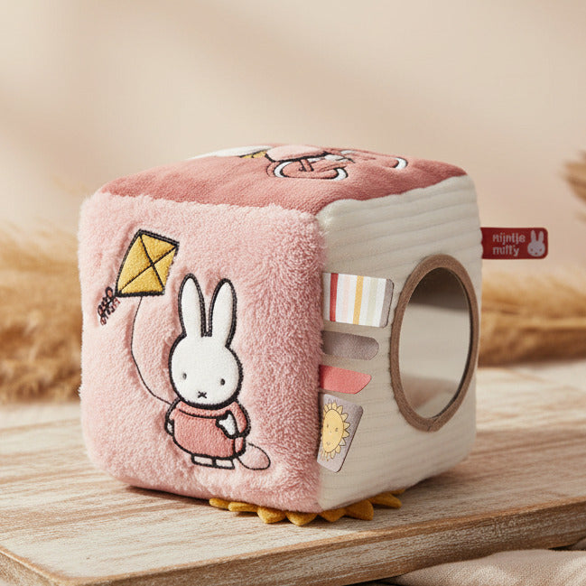 Aktivitäten-Würfel Soft Fluffy pink | Miffy x Tiamo