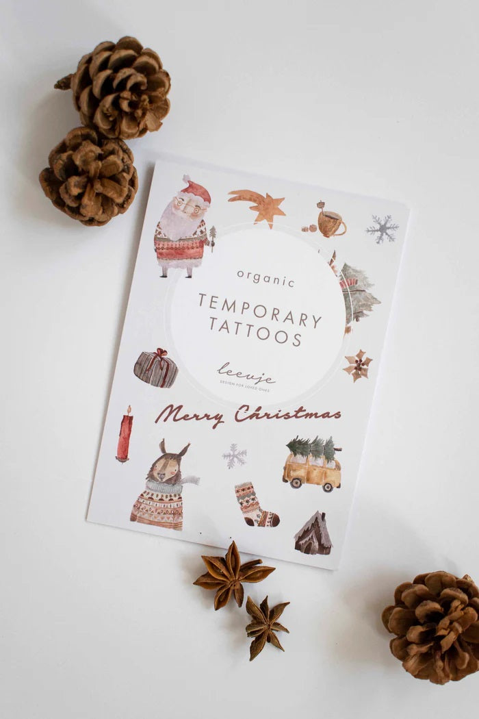 Organische tatoeages "Kerstmis" | Leevye