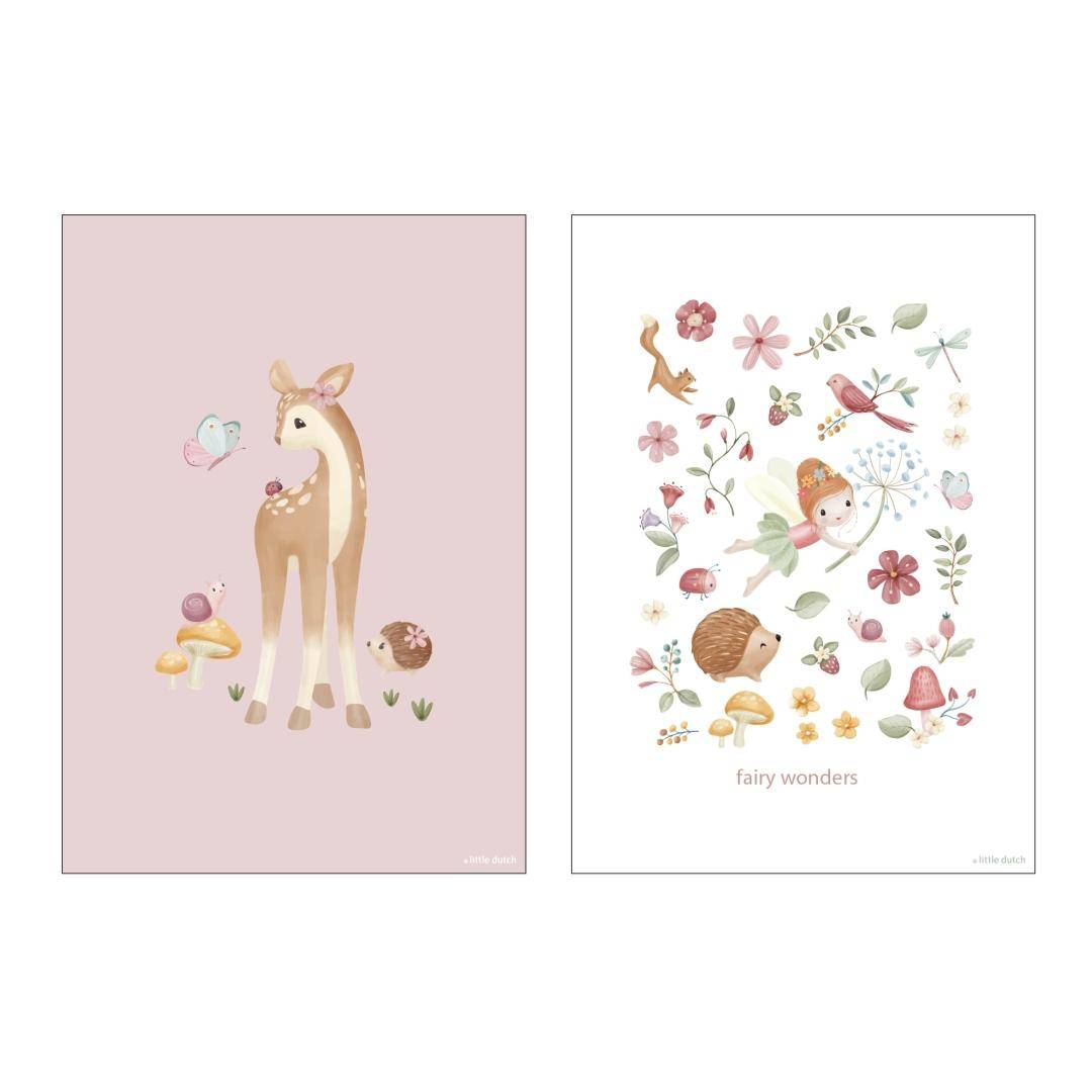 Poster Fairy Wonders A3 | Little Dutch