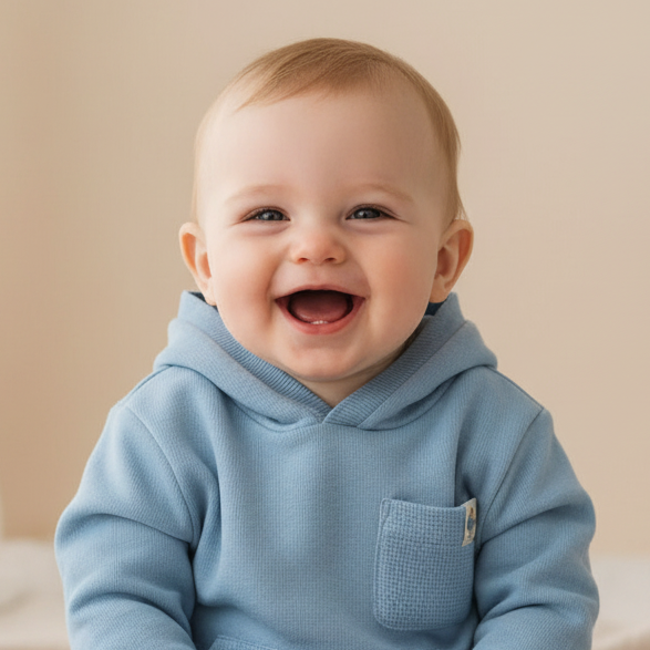 Pullover Ice Blue – Little Farm | Little Dutch