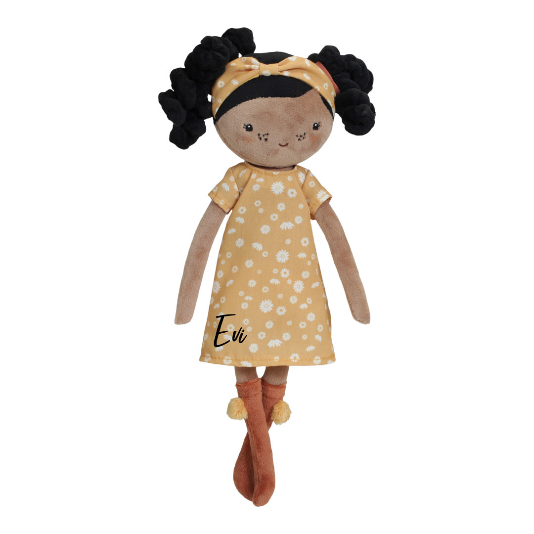 Cuddly doll Evi Wild Flowers, 35 cm | Little Dutch