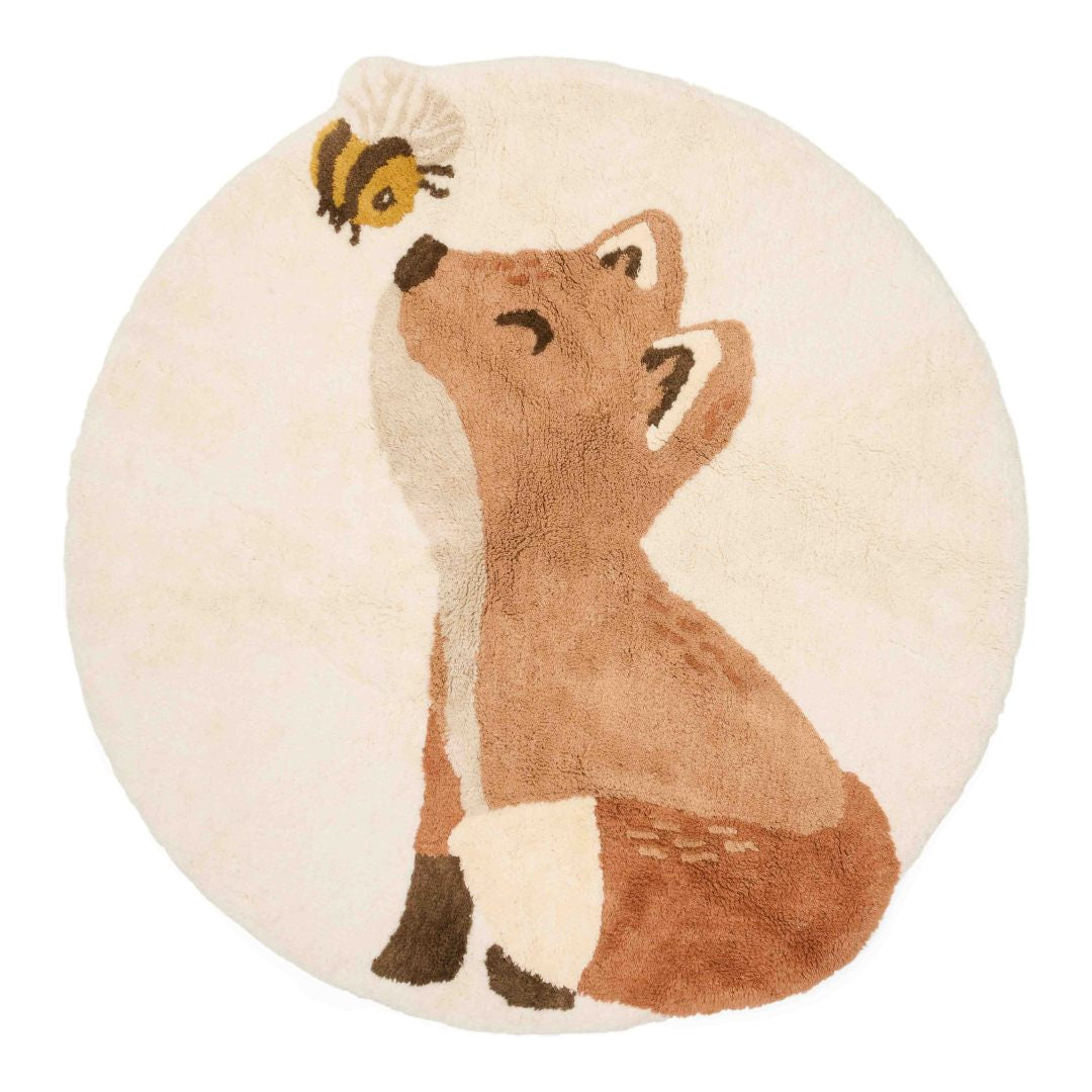 Teppich Fuchs 110 x 110 cm | Little Dutch