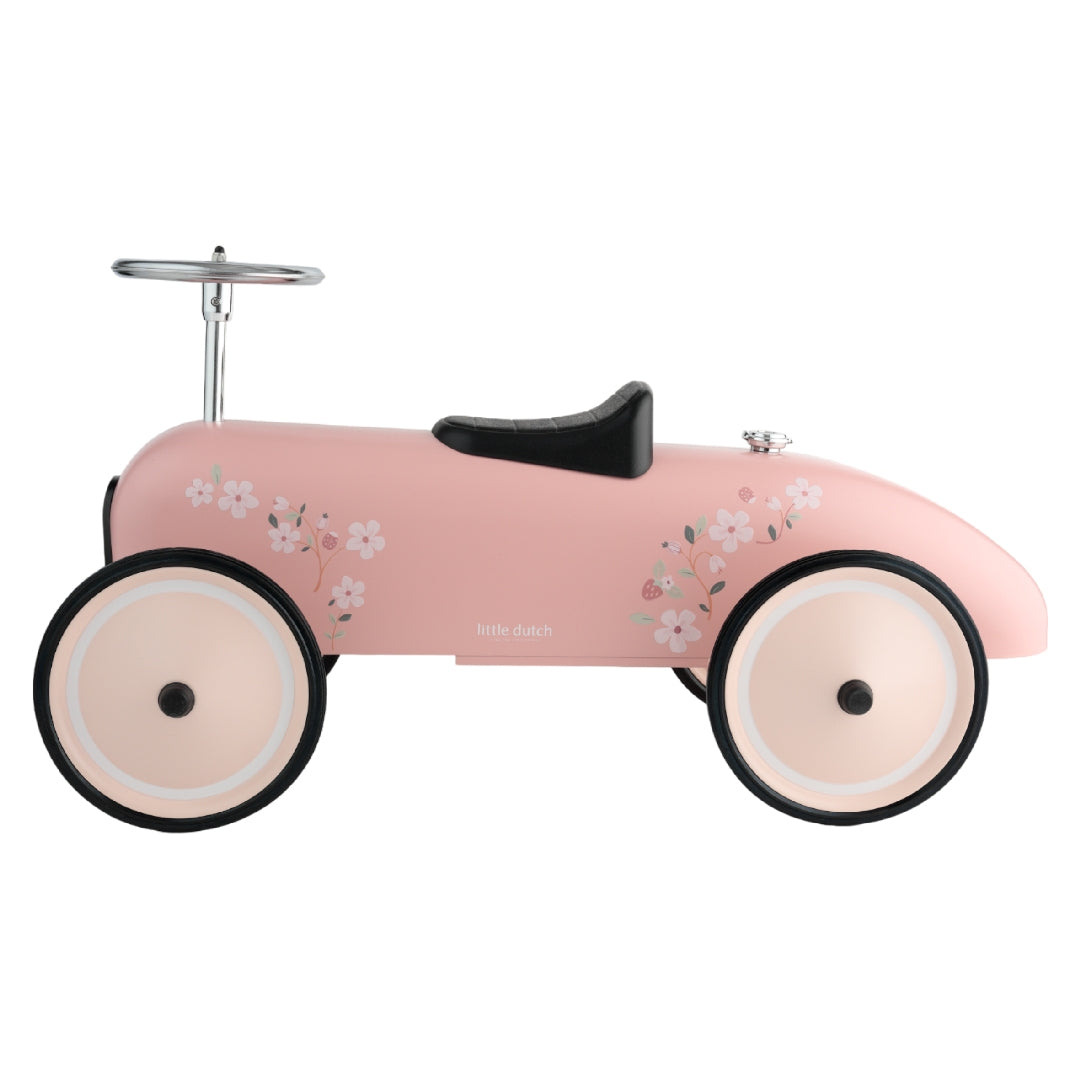 Retro Rutschauto Pink | Little Dutch
