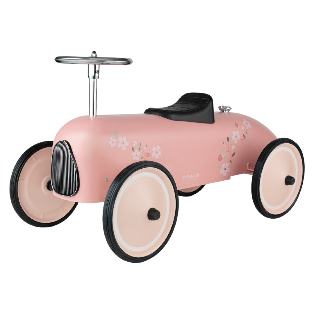 Retro Rutschauto Pink | Little Dutch
