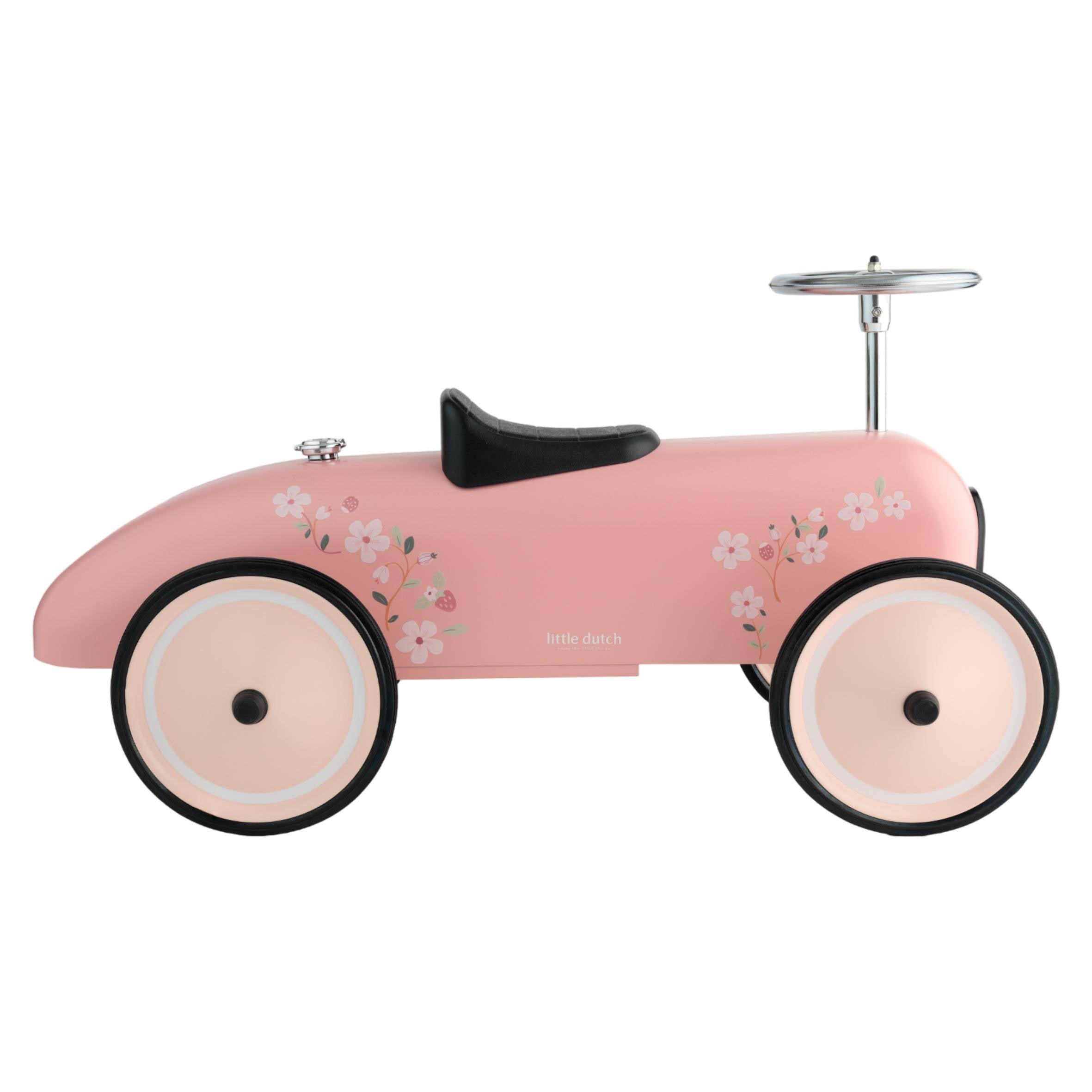 Retro Rutschauto Pink | Little Dutch