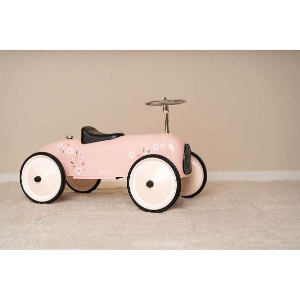 Retro Rutschauto Pink | Little Dutch
