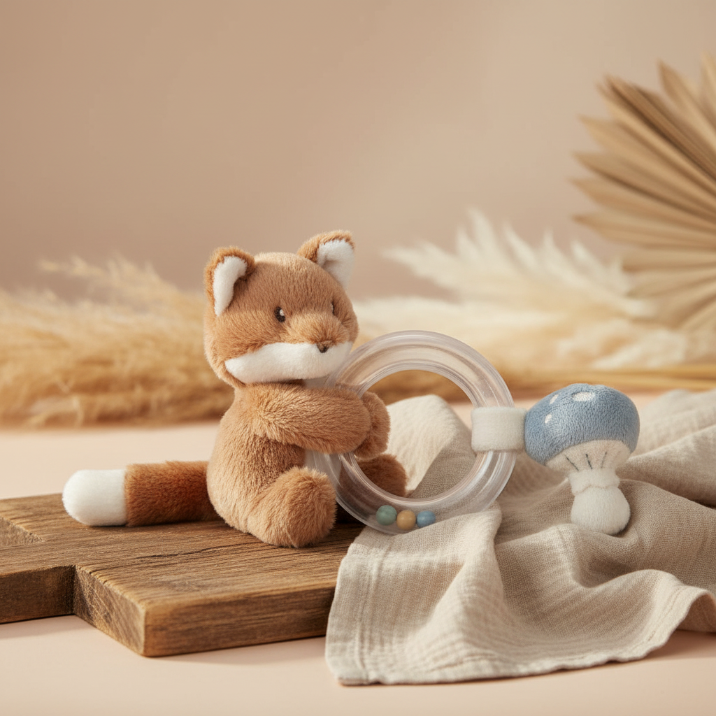 Ring rattle fox Forest Friends | Little Dutch