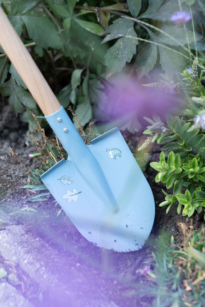 Personalisierte Kinderschaufel blau | Geschenk by Schmatzepuffer®