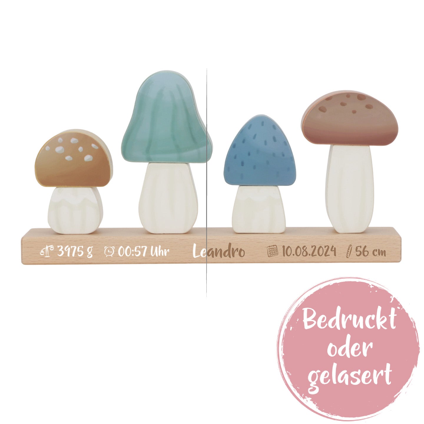 Stapel-Pilze - Forest Friends "Zur Geburt" | Little Dutch