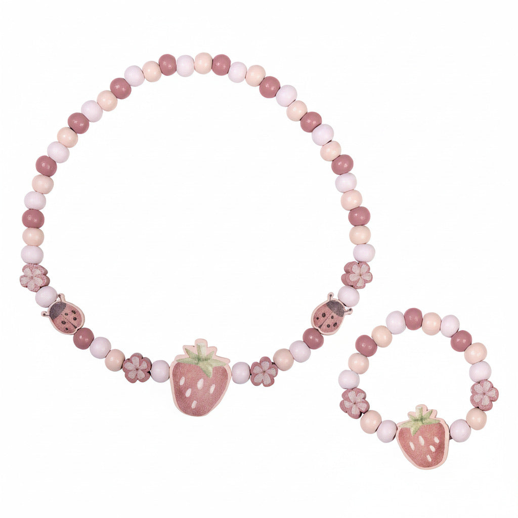 Schmuckset Erdbeere | Little Dutch