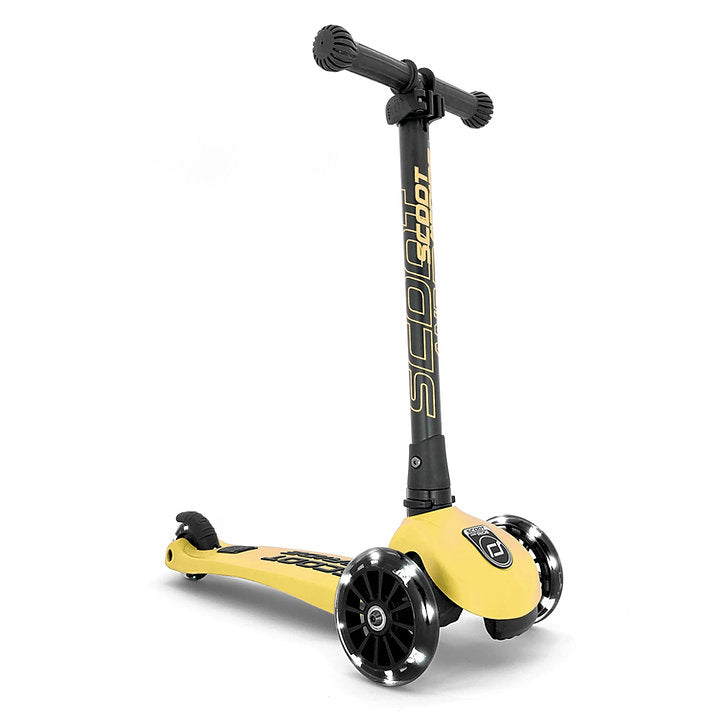 Trottinette Highwaykick 3, LED citron | Scoot & Ride