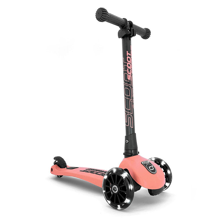 Scooter Highwaykick 3, LED Peach | Scoot & Ride