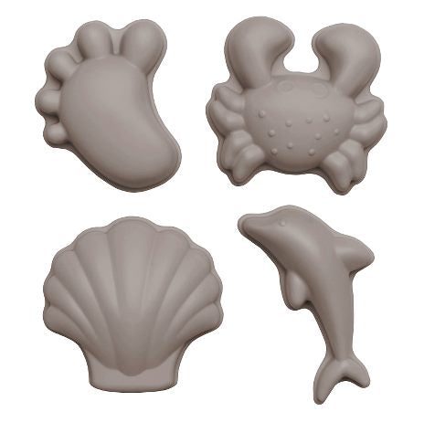 Sand molds silicone dusty warm gray | Scrunch