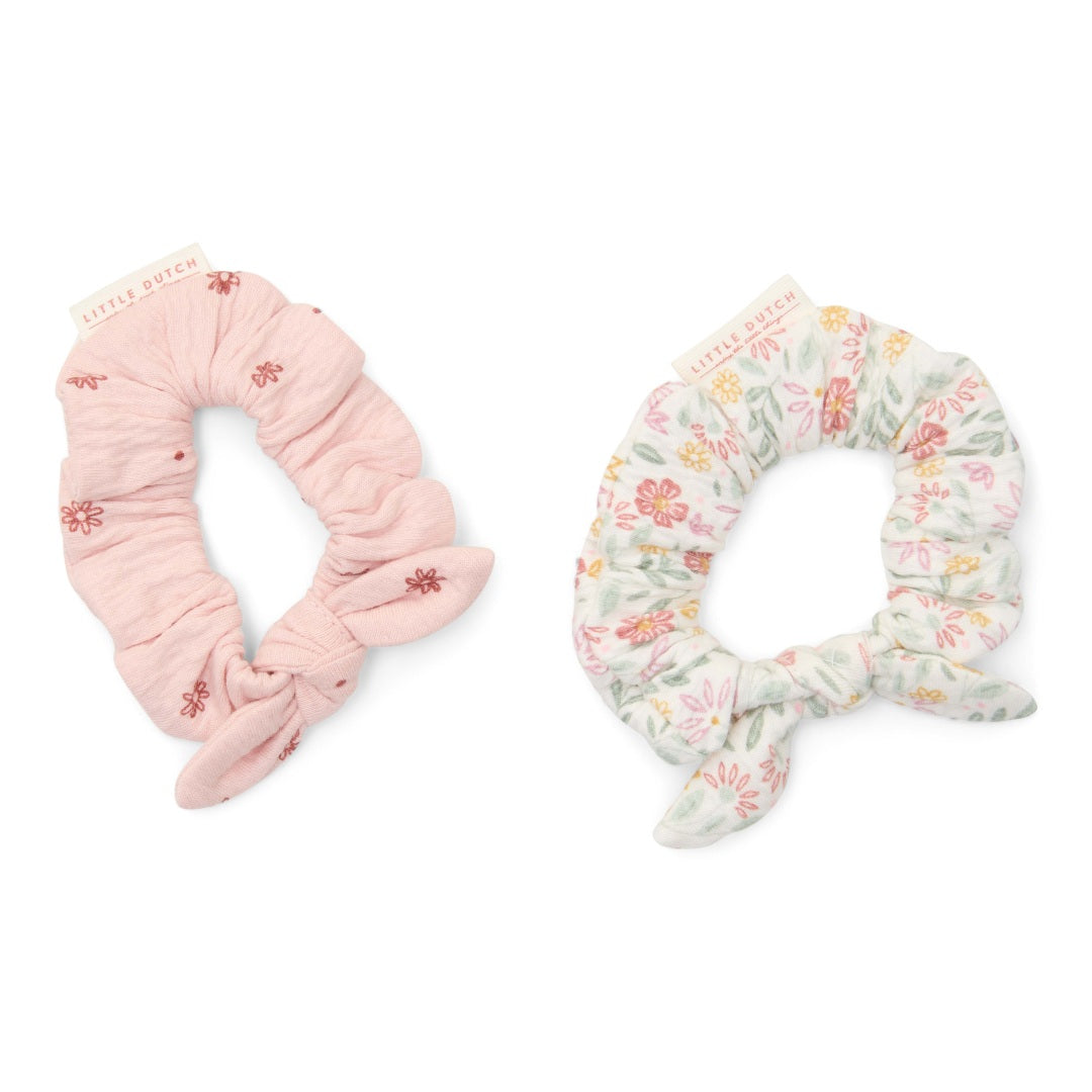 Scrunchie Haargummi 2er-Set Multi - One Size | Little Dutch