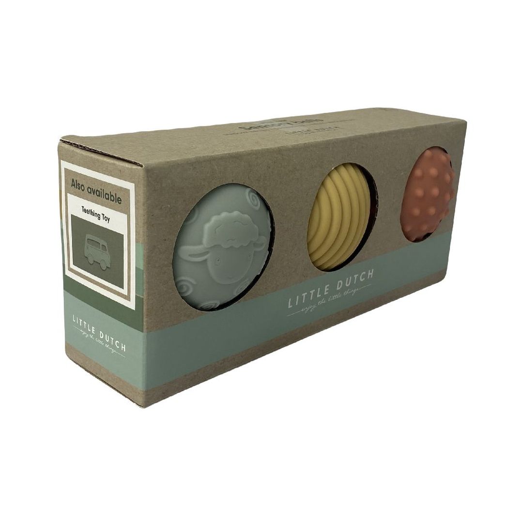 SensorikBälle Farm 3er-Set | Little Dutch