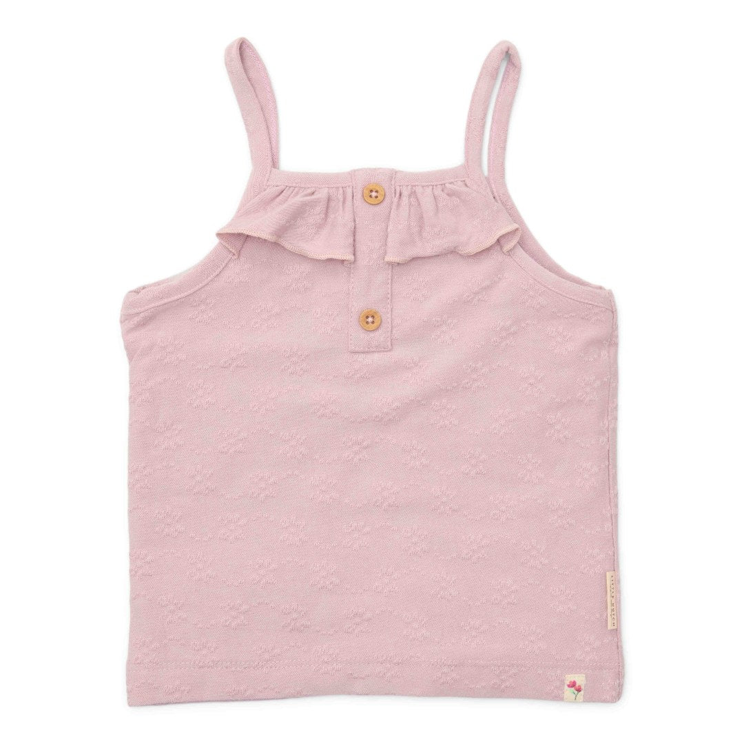 Lila onderhemd | Little Dutch
