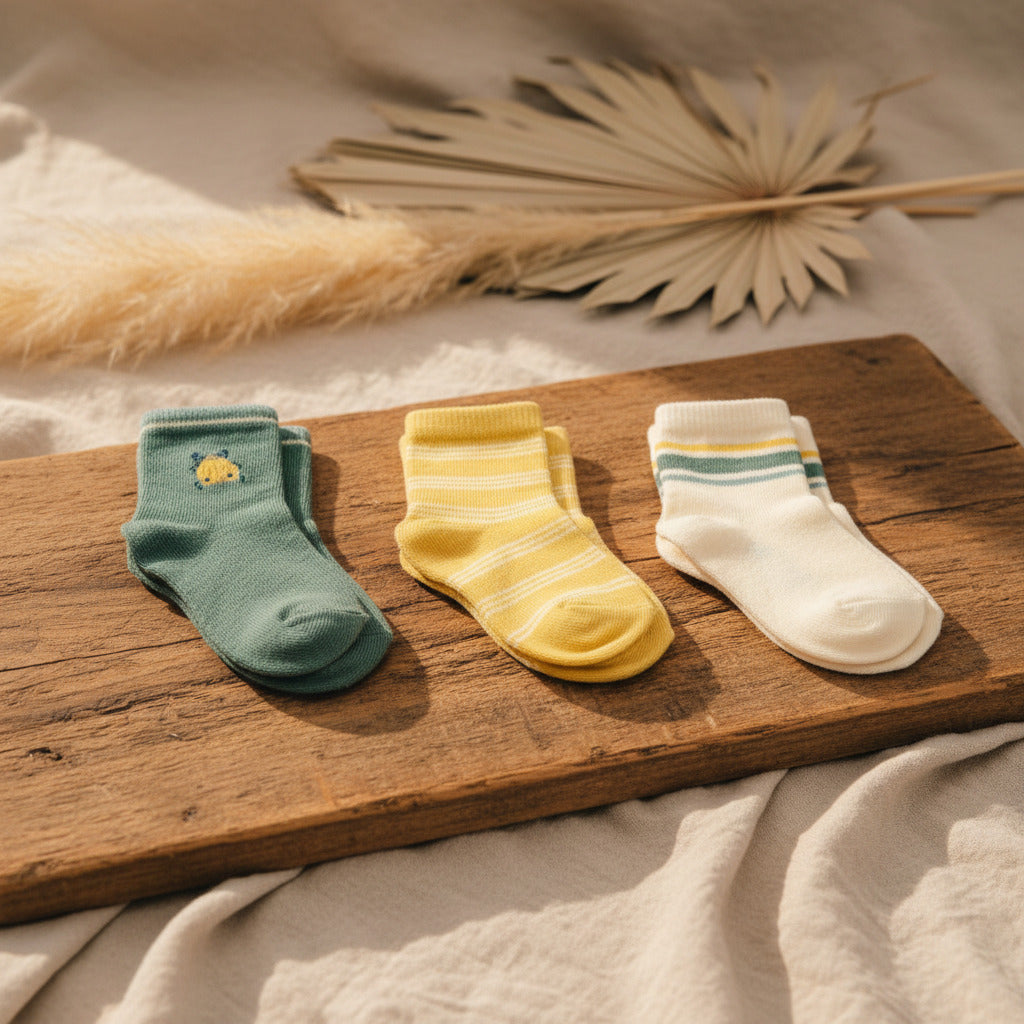 Socken Set mit drei Multi - 23/26 = 3-4 Jaren | Little Dutch