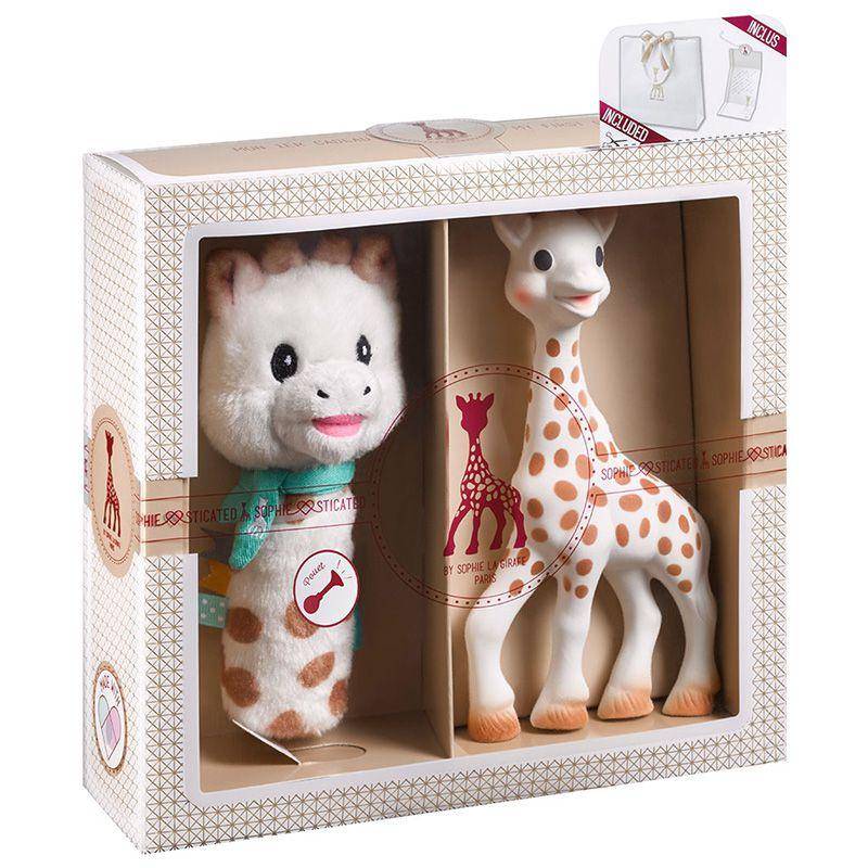 Sophiesticated Gift Set Plush Rattle Sophie la girafe®