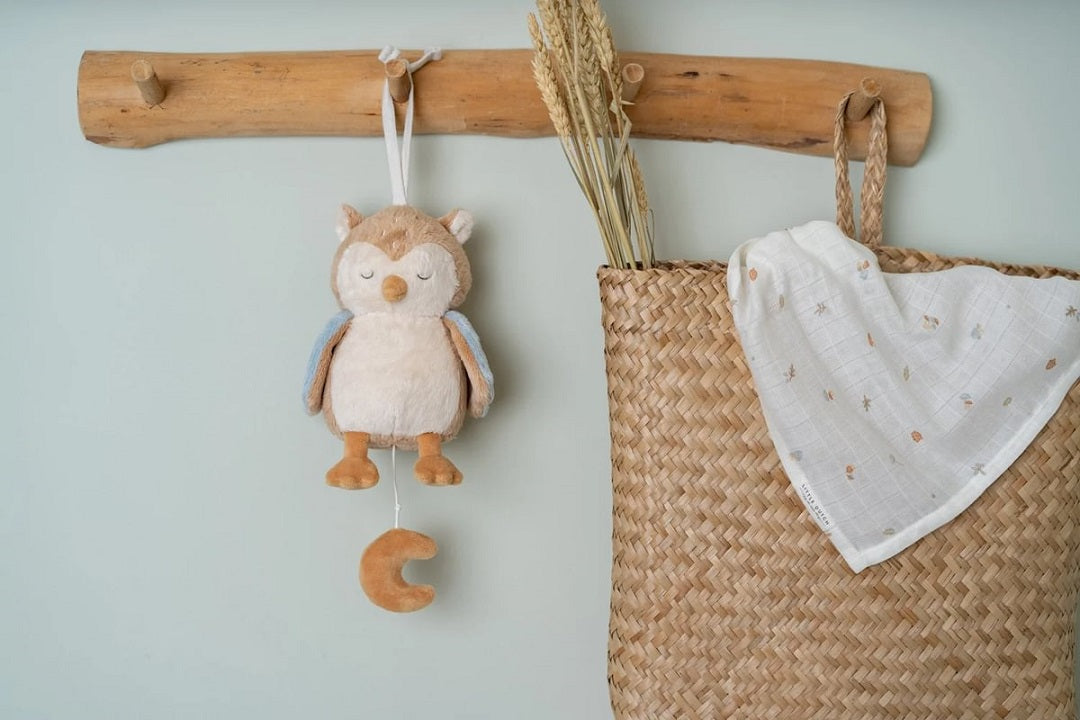 Music Box Owl Forest Friends