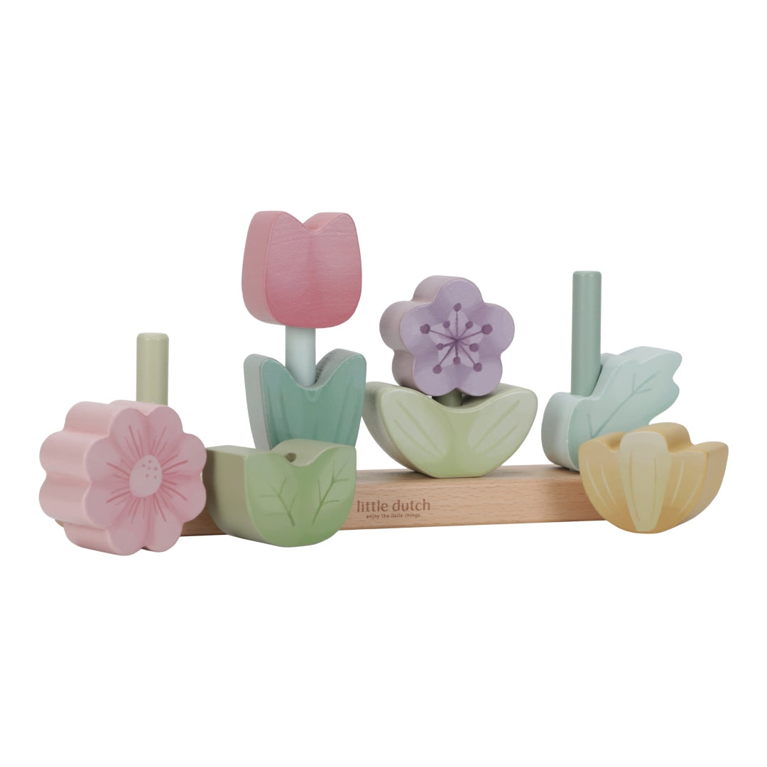 Stacking Flowers Fairy Garden "For Birth" | Little Dutch