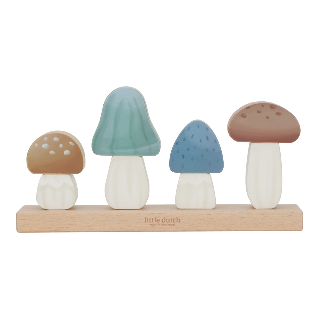 Champignons empilés – Amis de la forêt « Pour la naissance » | Little Dutch