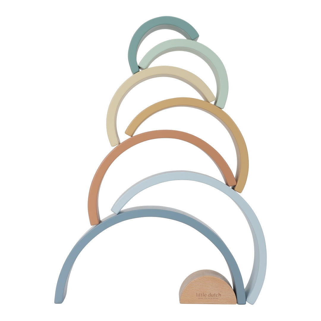 Stapel-Regenbogen Forest Friends "Zur Taufe" | Little Dutch
