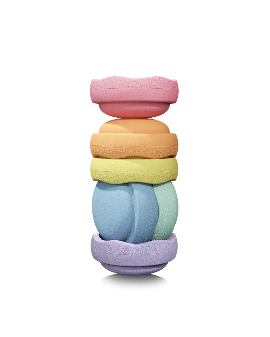 Stapelstein® Original Mini regenboogpastel | Stapelstein
