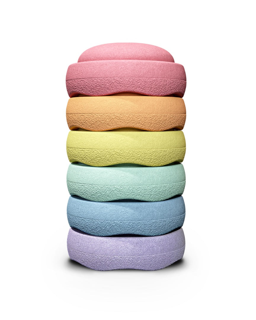 Stapelstein® Original Mini rainbow pastel | Stapelstein