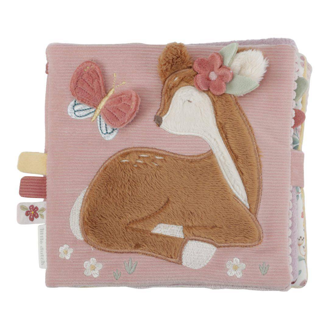 Fabric book with activities Fairy Garden | Little Dutch