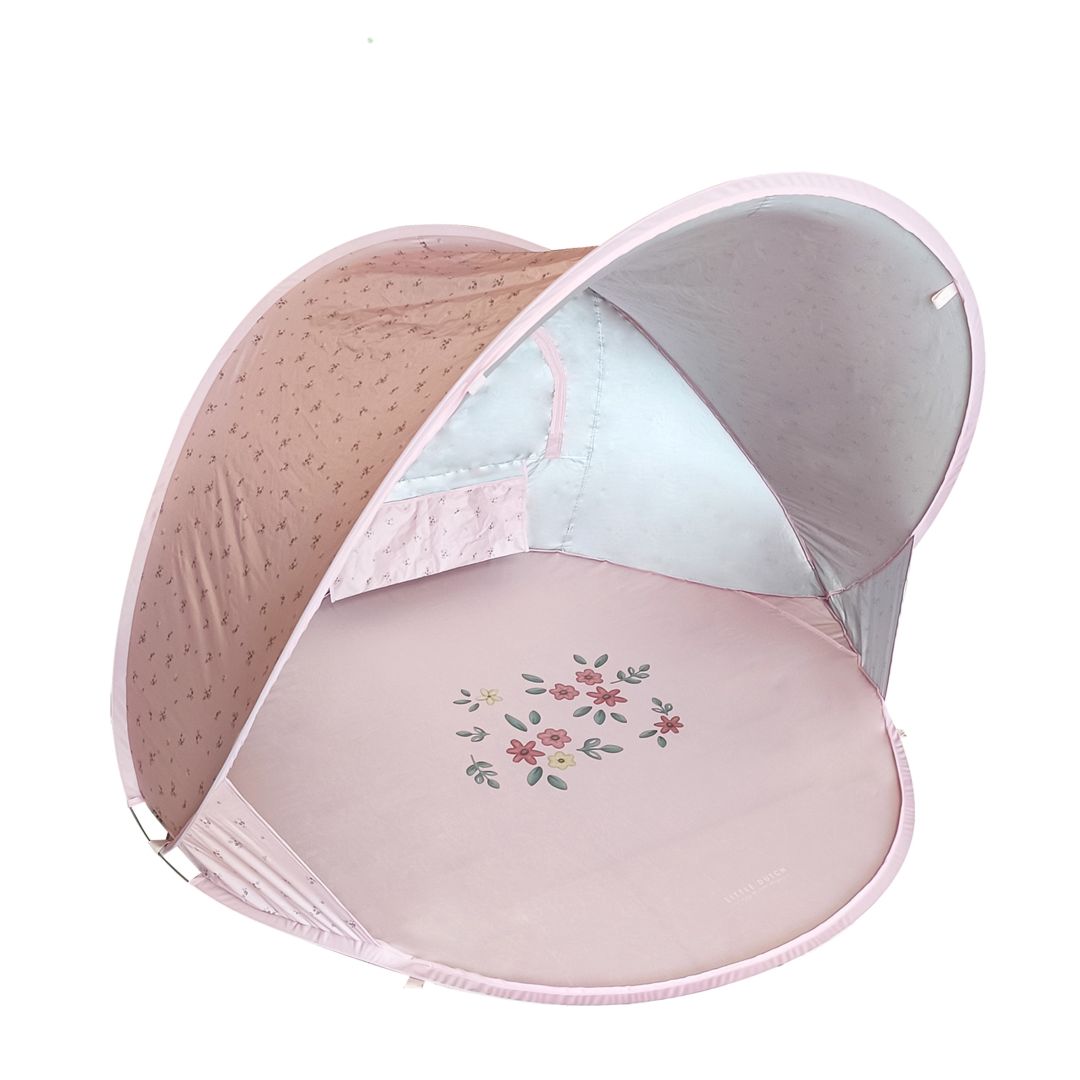 Strandtent pop-up strandtent Ocean Dreams roze | Little Dutch