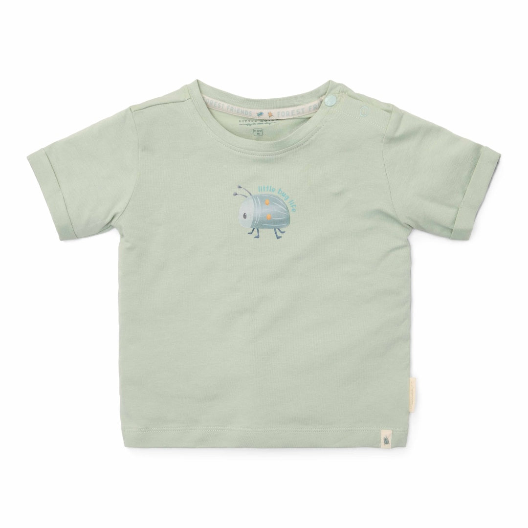 T-Shirt kurzarm Forest Mint | Little Dutch
