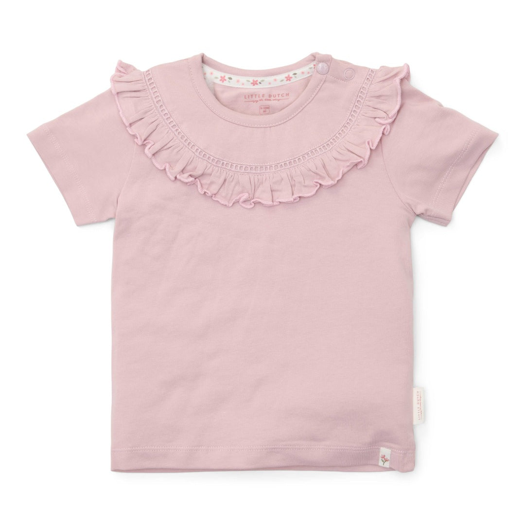 T-Shirt kurzarm Lilac | Little Dutch