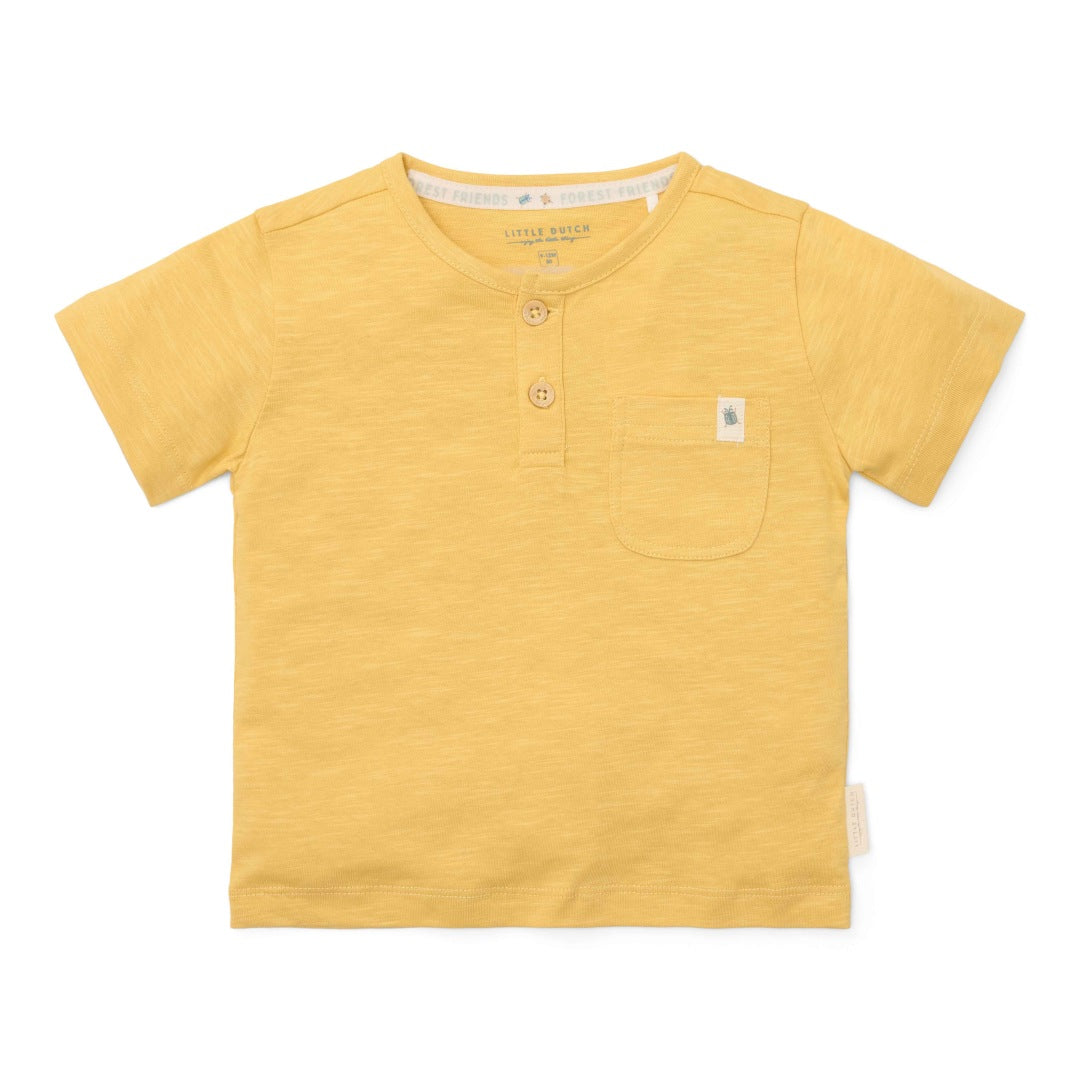 T-Shirt kurzarm Yellow | Little Dutch