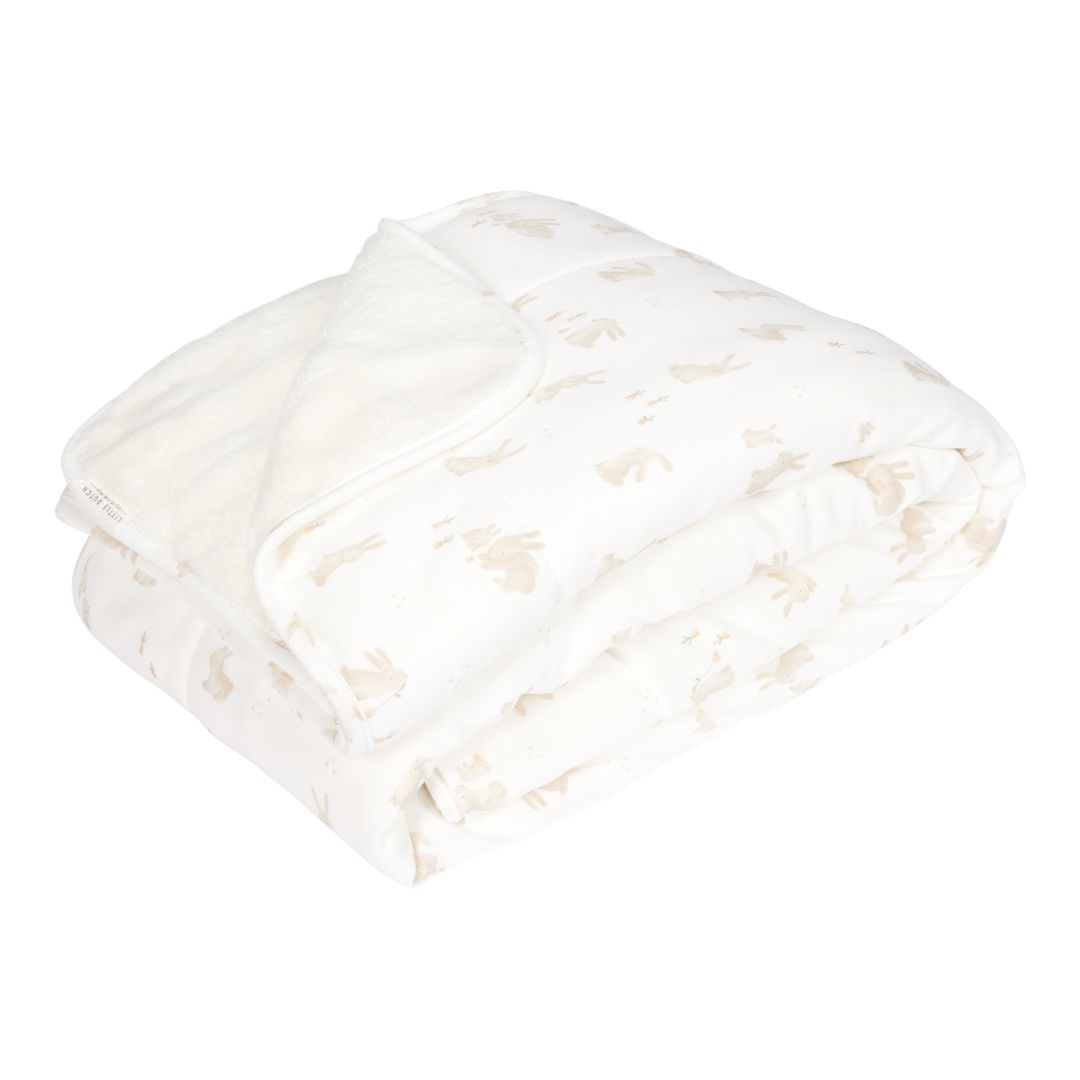 Baby Bunny cradle blanket | Little Dutch