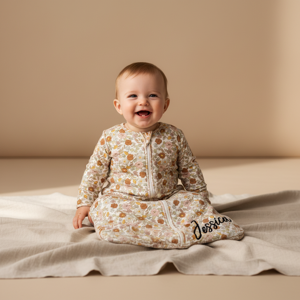 Schlafsack Winter 90 cm Vintage Little Flowers | Little Dutch