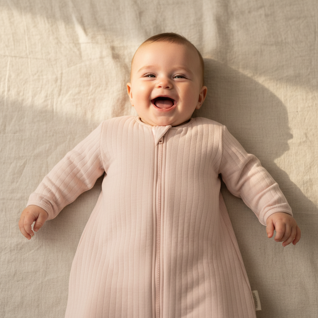 Schlafsack Winter 90 cm Pure Soft Pink | Little Dutch