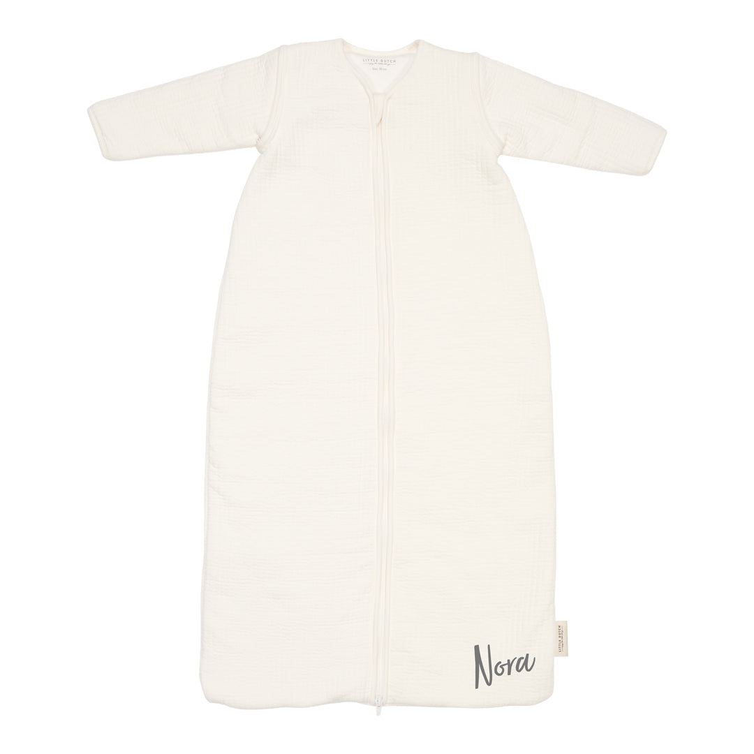 Sleeping bag winter 90 cm Pure Soft White | Little Dutch