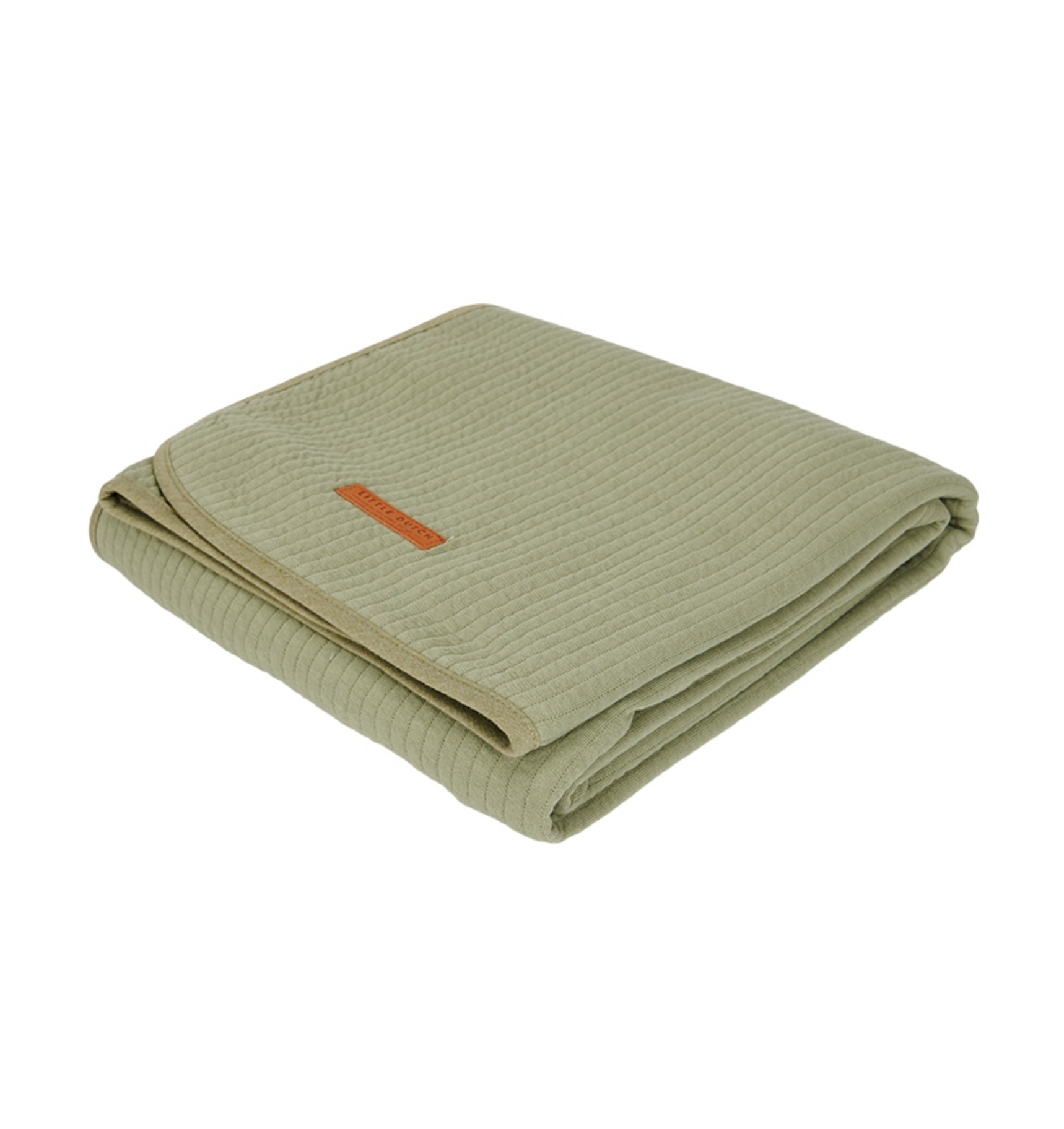 Zomerdeken voor kinderbed Pure Olive | Little Dutch