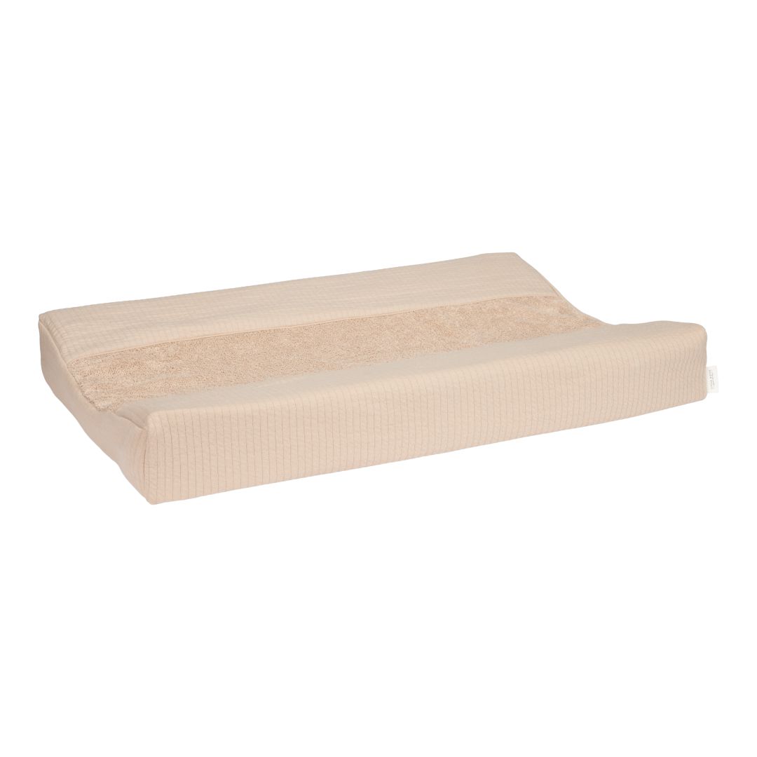 Aankleedkussenhoes Pure Beige | Little Dutch