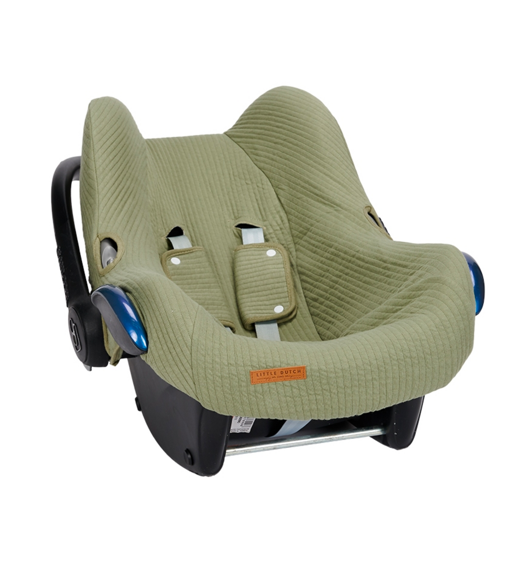 Babyschalen-Bezug 0+ Pure Olive | Little Dutch