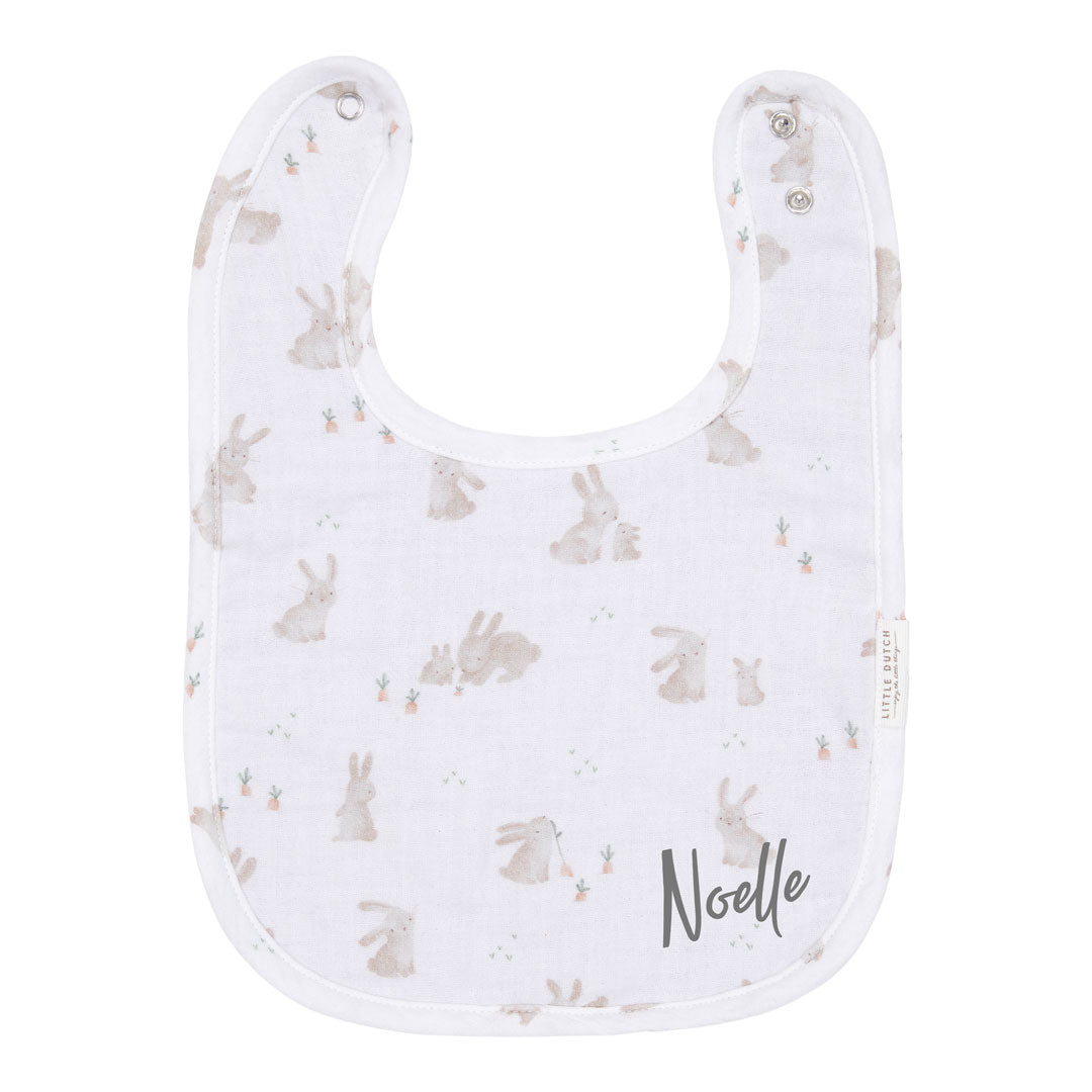 Muslin bib Baby Bunny | Little Dutch