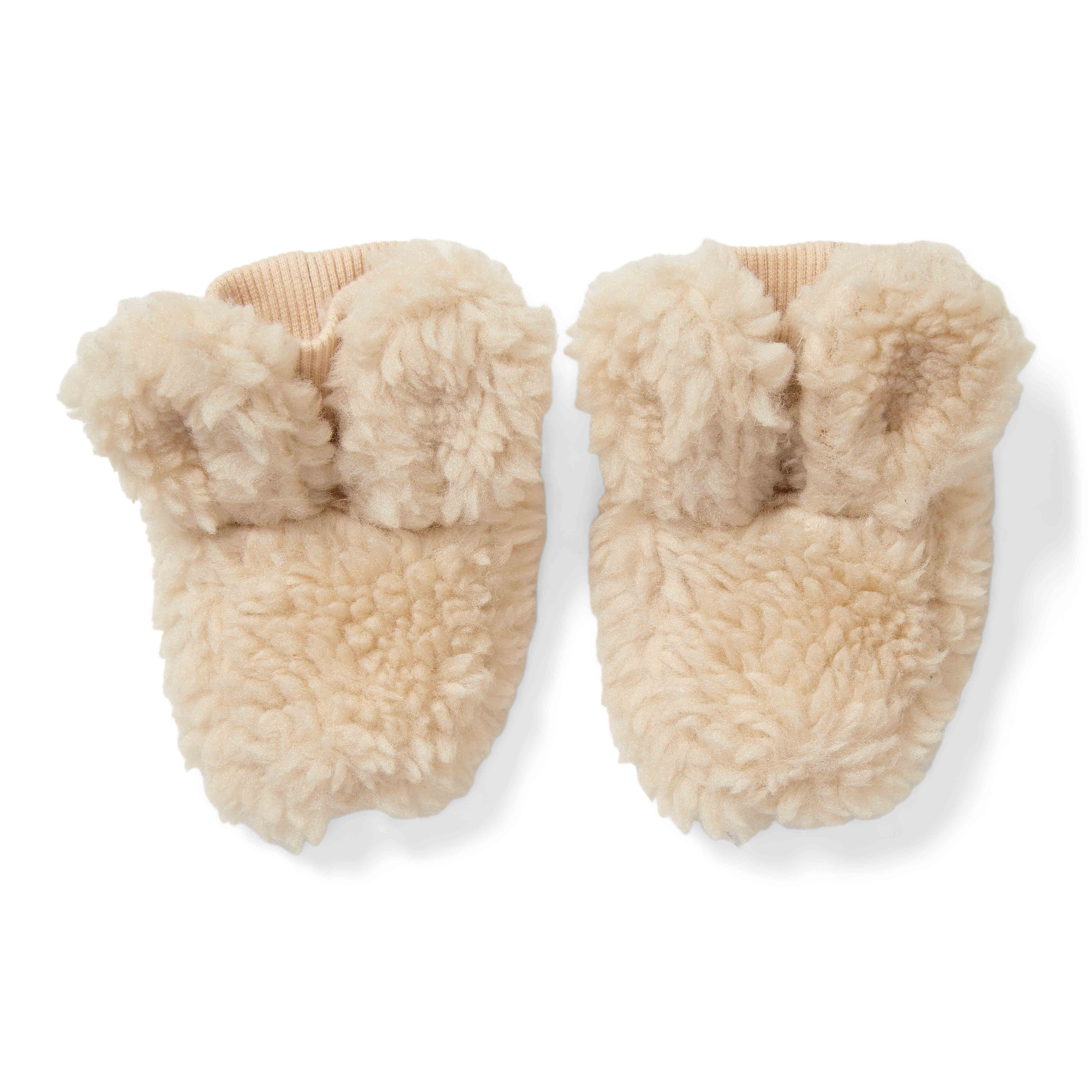 Teddyschoenen Zand - Pasgeboren Winter Teddy | Little Dutch